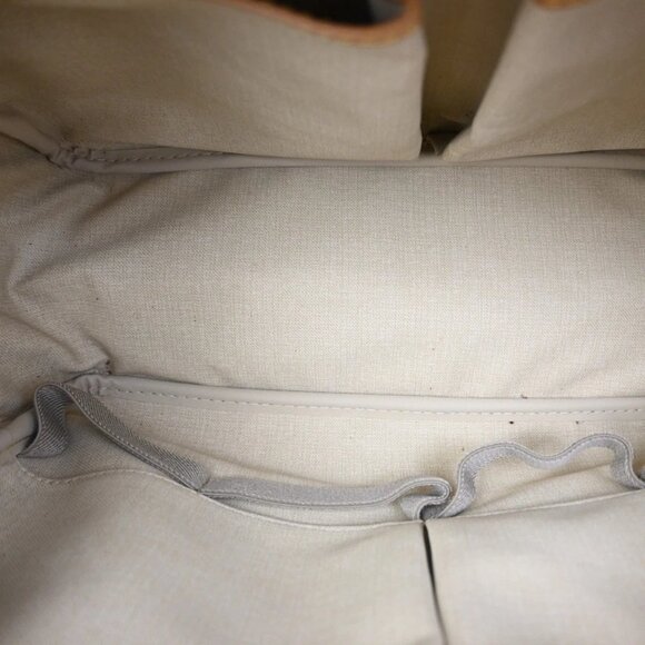 LOUIS VUITTON LV Logo Deauville Hand Bag Monogram Leather Brown 558-082225 - Picture 10 of 16